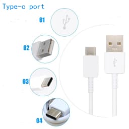 Original TYPE C Cable 1.2/1.5M Fast Charger Data Line For samsung Galaxy S8 S9 Plus S10 S21 Ultra Note 8 9 10 A51 A71 A52 A21S
