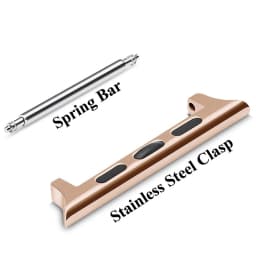 20mm/22mm Metal Strap Adapter Clasp Connector For Apple Watch 11/10/9/8/7/6/SE 46mm 42mm 45mm 41mm 44mm Ultra 2 49mm Band Buckle