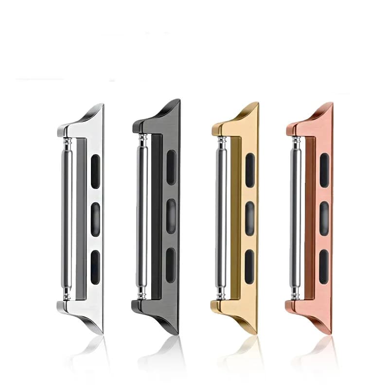 20mm/22mm Metal Strap Adapter Clasp Connector For Apple Watch 11/10/9/8/7/6/SE 46mm 42mm 45mm 41mm 44mm Ultra 2 49mm Band Buckle