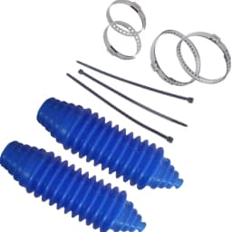 2 Sets Universal Silicone Dust Cover Joint Boot Drive Shaft Steering Boot Gaiter and Pinion Boot Replacement Car Accessories
