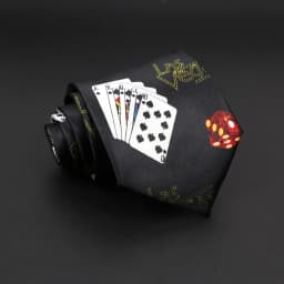 Hot Classic Men's Music Tie Piano Guitar Musical Notes Star Poker Necktie Smooth Soft Black Wihte Novelty Accessories Ties Gift