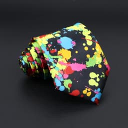 Hot Classic Men's Music Tie Piano Guitar Musical Notes Star Poker Necktie Smooth Soft Black Wihte Novelty Accessories Ties Gift