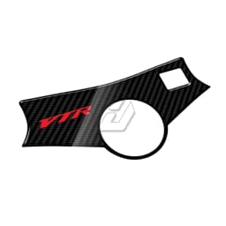 For Honda VTR 1000 3D Carbon-look Upper Triple Yoke Defender