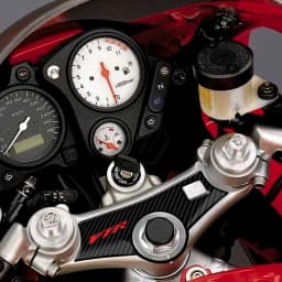 For Honda VTR 1000 3D Carbon-look Upper Triple Yoke Defender