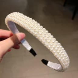 2021 Multiple Styles New Fashion Pearls Versatile Simple Temperament Hair Band Headband for Women Girl Accessories Headwear