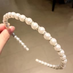 2021 Multiple Styles New Fashion Pearls Versatile Simple Temperament Hair Band Headband for Women Girl Accessories Headwear