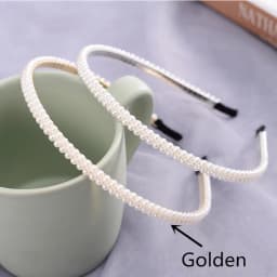 2021 Multiple Styles New Fashion Pearls Versatile Simple Temperament Hair Band Headband for Women Girl Accessories Headwear