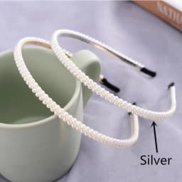 2021 Multiple Styles New Fashion Pearls Versatile Simple Temperament Hair Band Headband for Women Girl Accessories Headwear