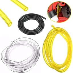 1m 2x3.5/2.4x4.8/2.5x5/3x5/3x6mm Petrol Fuel Gas Line Pipe Hose Petrol Line Oil Gas Resistant for Trimmer Chainsaw Saw Blower
