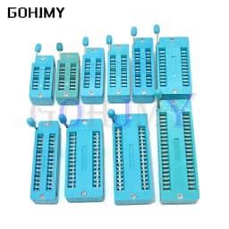 1PCS 2.54MM IC lock seat socket Test Universal ZIF sockets 14Pin 16Pin 18Pin 20Pin 24Pin 28Pin 14P 16P 18P 20P 24 28P IC socket