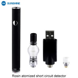 Rosin Atomizer Short Circuit Detector For Motherboard Repair Sprayer Rosin Adapter Flux Pen Repair Tool No Need Soldering Iron