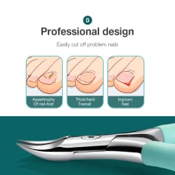 MR.GREEN Toenail Clippers Professional Pedicure Tool Nail Clippers Anti-Splash Ingrown Olecranon Cutters Manicure Tools Sets