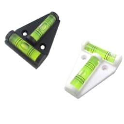Spirit T Level plastic measuring Vertical and horizontal adjuster Trailer Motorhome Boat Accessories Parts 1 piece