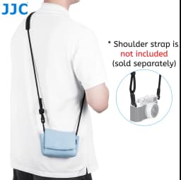 JJC X-E5 Case Compact Camera Pouch for Fuji Fujifilm X-E5 XE5 X100VI X100V Accessories for Canon PowerShot V1 Protective Case