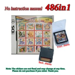 4300in1 23in1 Compilation DS NDS 3DS NDSL Game Cartridge Card Video Game Handheld Player Game Card (R4 card) 208in1/502in1...