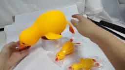Antistress Duck Squishy Fidgets Toys Cute Animals Duck Slow-rebound Squeeze Toy Decompression Stretch Toys for Friends Best Gift