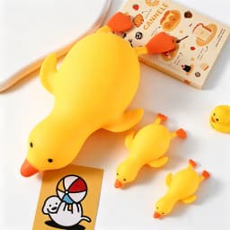 Antistress Duck Squishy Fidgets Toys Cute Animals Duck Slow-rebound Squeeze Toy Decompression Stretch Toys for Friends Best Gift