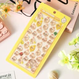 Chiikawa BONBON DROP Cute 3D Decorative Decals Waterproof Adhesive Sticker for Phone Case Laptop Water Bottle DIY Craft Supplies