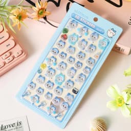 Chiikawa BONBON DROP Cute 3D Decorative Decals Waterproof Adhesive Sticker for Phone Case Laptop Water Bottle DIY Craft Supplies