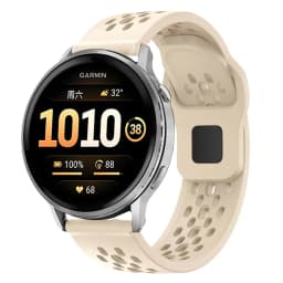 22mm Hole Silicone Band for Garmin Forerunner 255 265 970 165 55/Active 6 5 Bracelet Correa For Venu 4 3 45mm/Vivoactive 5 Strap