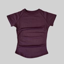 ARFTE Gym T Shirt Short Sleeve Yoga Top Women's Round Neck Seamless High Stretch Fitted Sports Gym Shirt Workout Clothing