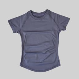ARFTE Gym T Shirt Short Sleeve Yoga Top Women's Round Neck Seamless High Stretch Fitted Sports Gym Shirt Workout Clothing