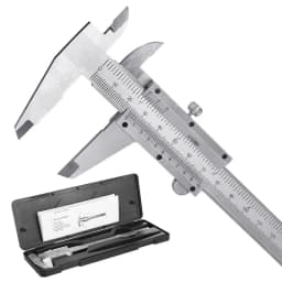 Stainless Steel Vernier Caliper Measuring Tool Gauge 0-150mm Sliding Gauge Inside Outside Depth Step Micrometer Accuracy 0.02mm
