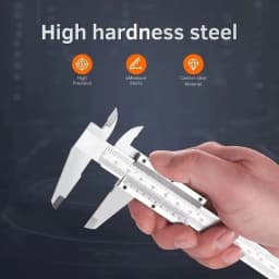 Stainless Steel Vernier Caliper Measuring Tool Gauge 0-150mm Sliding Gauge Inside Outside Depth Step Micrometer Accuracy 0.02mm