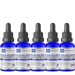 1% GHK-Cu Serum Copper Peptide Deeply Nourishing Enhance Skin Elasticity Firming Essence Antioxidant Anti-Wrinkle Facial Glowing