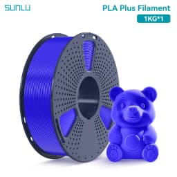 SUNLU PLA 1.75MM PLAPLUS 1KG 3D Printer Filament Arranged Neatly No Knots Non-Toxtic Biodegradable Vacuum Packaging