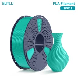 SUNLU PLA 1.75MM PLAPLUS 1KG 3D Printer Filament Arranged Neatly No Knots Non-Toxtic Biodegradable Vacuum Packaging