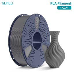 SUNLU PLA 1.75MM PLAPLUS 1KG 3D Printer Filament Arranged Neatly No Knots Non-Toxtic Biodegradable Vacuum Packaging