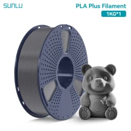 SUNLU PLA 1.75MM PLAPLUS 1KG 3D Printer Filament Arranged Neatly No Knots Non-Toxtic Biodegradable Vacuum Packaging