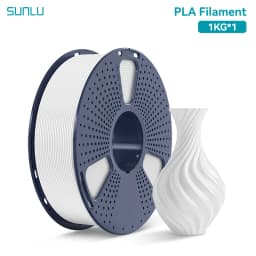 SUNLU PLA 1.75MM PLAPLUS 1KG 3D Printer Filament Arranged Neatly No Knots Non-Toxtic Biodegradable Vacuum Packaging