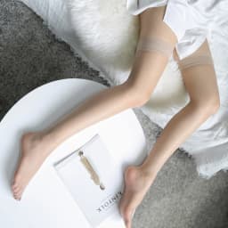 Elastic Rib Cut Top Thigh High Stockings With Anti-slip Silicone 1D Ultra Thin Transparent Silk Medias De Mujer Party Hosiery