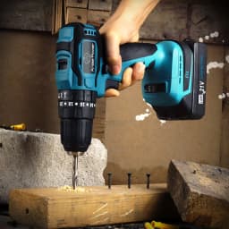 New Brushless Motor 21V Wireless Hand Mini Impact Charging Drill For Makita Electric Cordless Screwdriver Li-ion Battery Tools