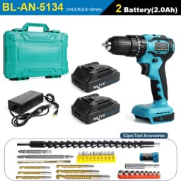 New Brushless Motor 21V Wireless Hand Mini Impact Charging Drill For Makita Electric Cordless Screwdriver Li-ion Battery Tools
