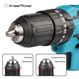 New Brushless Motor 21V Wireless Hand Mini Impact Charging Drill For Makita Electric Cordless Screwdriver Li-ion Battery Tools