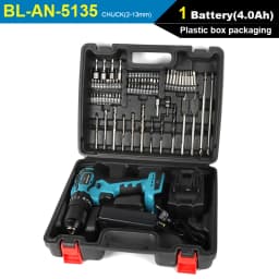 New Brushless Motor 21V Wireless Hand Mini Impact Charging Drill For Makita Electric Cordless Screwdriver Li-ion Battery Tools