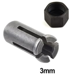 Metal Collet Chuck 3mm 6mm Collet Nut Replace For GD0600 906 763620-8 763627-4 GD0603 GD0601 Collet Nut Power Tool Accessories
