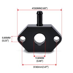 BOOST SENSOR ADAPTOR For AUDI VW SEAT SKODA 1.2 1.4 TSI EA111 1.6 1.9 2.0 TDI WX7812