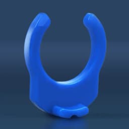 100Pcs 1/4" 3/8"OD Tube PE Pipe Fitting Blue Clip C-ring Hose Quick Connector Aquarium RO Water Filter Reverse Osmosis System