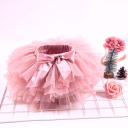 Baby Girls Tulle Tutu Bloomers Infant Newborn Diapers Cover 2pcs Short Skirts+Headband Set Girls Skirts Rainbow Baby Skirt