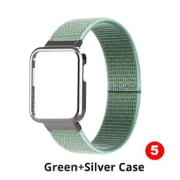Nylon Strap for Redmi Watch 2 Lite Band for Mi Watch Lite/ POCO Watch Strap Bracelet Metal Case Protector Cover Nylon Wristband