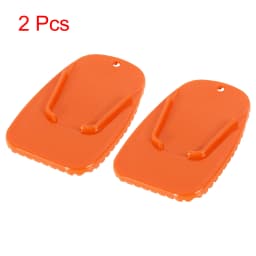 Motoforti Universal Motorcycle Kickstand Side Kick Pad Support Plate Pad Parking Stand Side Stand Extension Pad