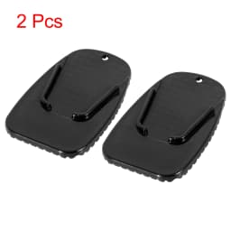 Motoforti Universal Motorcycle Kickstand Side Kick Pad Support Plate Pad Parking Stand Side Stand Extension Pad