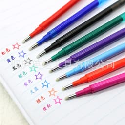 5Pcs/20Pcs Erasable Gel Pen Refill Replacement Office School Writing Stationery Accessory Black/Blue/Red Ink Erasable Pen Refill