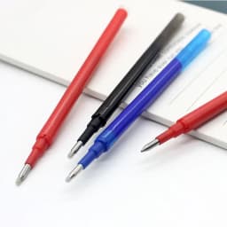 5Pcs/20Pcs Erasable Gel Pen Refill Replacement Office School Writing Stationery Accessory Black/Blue/Red Ink Erasable Pen Refill