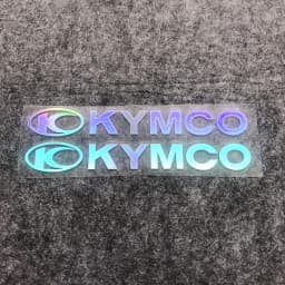 2pcs/Set Motorcycle Refit Sticker Motorcycle Side Fuel Tank Decorative Reflective Waterproof Decals Motorcycle Parts for KYMCO