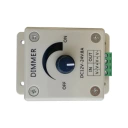 ECLH LED Dimmer Switch 12-24V Voltage Regulator 8A Adjustable Controller Light Power Supply for LED Lamp LED Strip Light